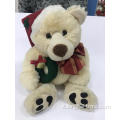 Peluche Teddy Bear Natale cremoso